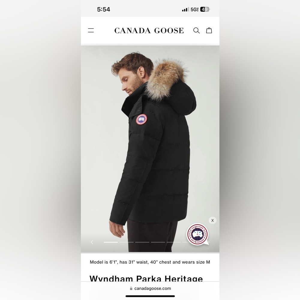Canada Goose Jacket for Men
